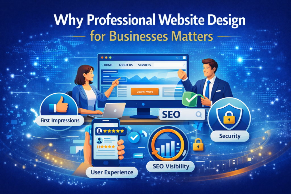 Why Professional Website Design for Businesses Matters - Zartech Digital